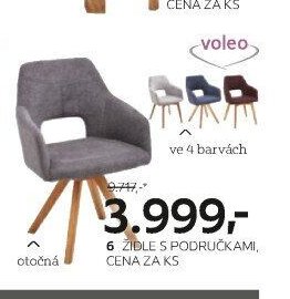 6 Židle s područkami