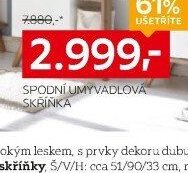 Spodní umyvadlová skříňka