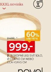 STROP NÍ LED SVÍTIDLO