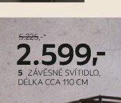 ZÁVĚSNÉ SVÍTIDLO