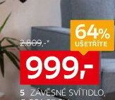 ZÁVĚSNÉ SVÍTIDLO