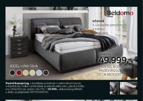 Postel boxspring