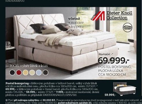 Postel boxspring