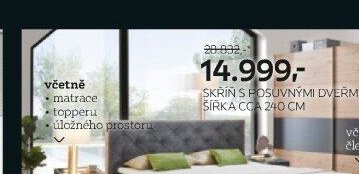 Esposa skříň s posuvnými dveřmi