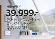 Dieter Knoll Collection skříň s posuvnými dveřmi