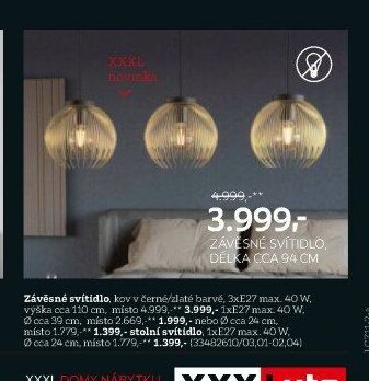 Závěsné svítidlo