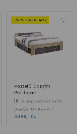Postel S Úložným Prostorem