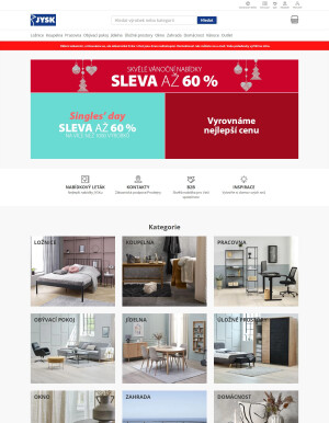 akční leták Jysk 15.11.2022-21.11.2022
