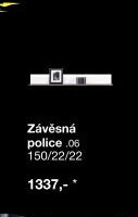 Závěsná police .06