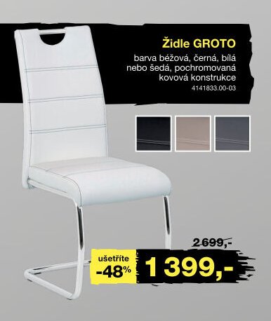 Židle GROTO