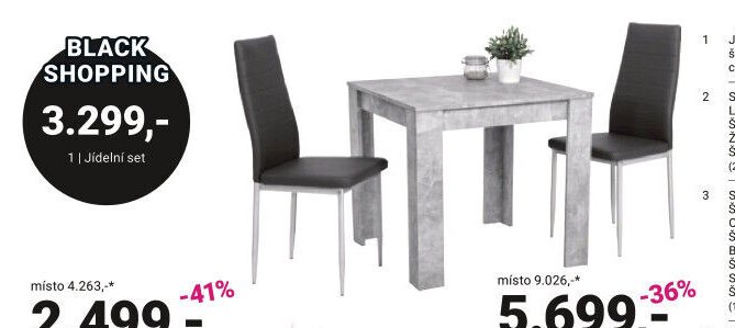 Jídelní set DUO G
