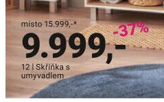 Skříňka s umyvadlem