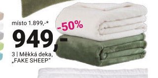 Měkká deka „FAKE SHEEP“