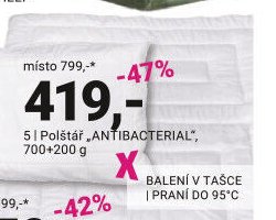 Polštář „ANTIBACTERIAL“