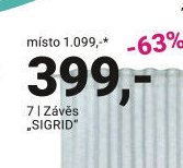Závěs „SIGRID“
