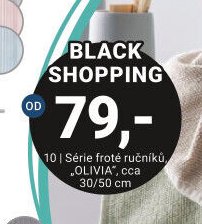 Série froté ručníků „OLIVIA“