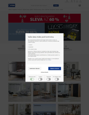 akční leták Jysk 22.11.2022-28.11.2022