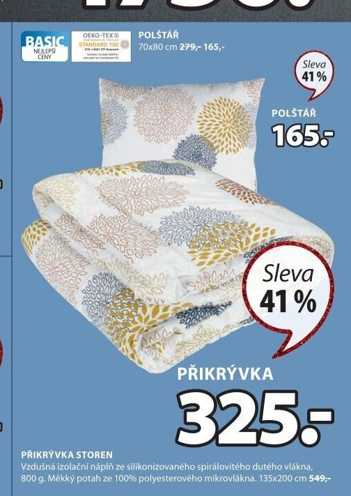 PŘIKRÝVKA STOREN