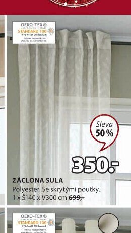 ZÁCLONA SULA