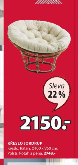 Křeslo JORDRUP