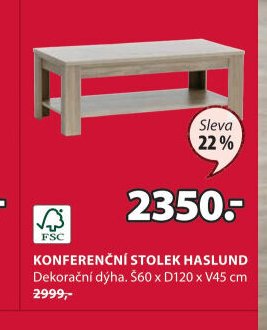 Konferenční stolek HASLUND