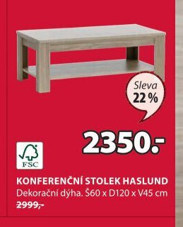 Konferenční stolek HASLUND