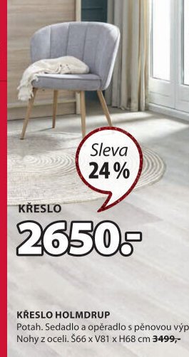Křeslo HOLMDRUP