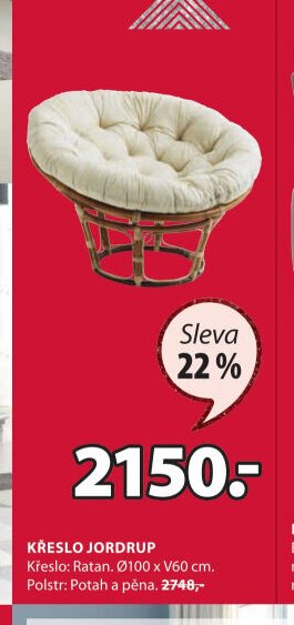 Křeslo JORDRUP