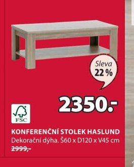 Konferenční stolek HASLUND