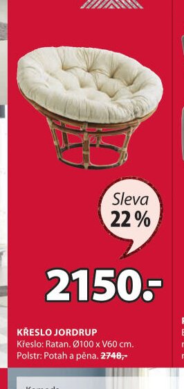 Křeslo JORDRUP