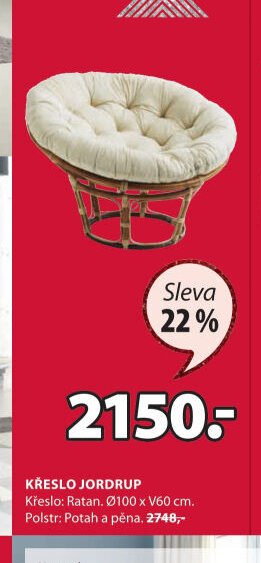 Křeslo JORDRUP