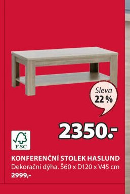 KONFERENČNÍ STOLEK HASLUND