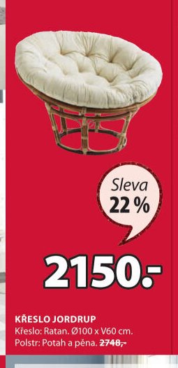 Křeslo JORDRUP