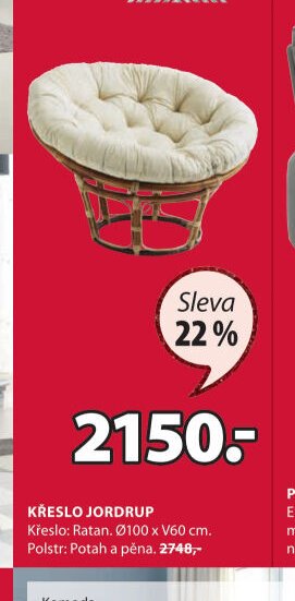 Křeslo JORDRUP