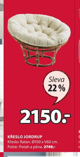 Křeslo JORDRUP