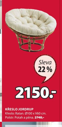 Křeslo JORDRUP