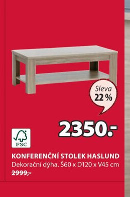Konferenční stolek HASLUND