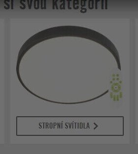 STROPNÍ SVÍTIDLA