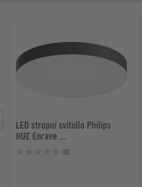 LED stropní svítidlo Philips HUE Enrave