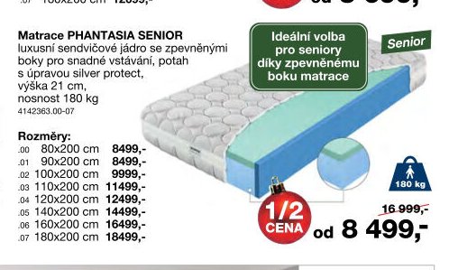 Matrace PHANTASIA SENIOR