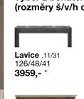Lavice .11/31