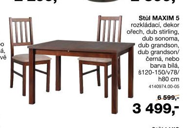 Stůl MAXIM 5