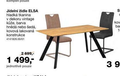 Jídelní židle ELSA