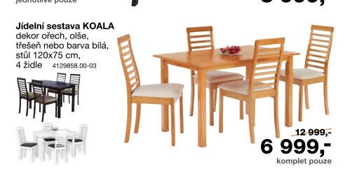 Jídelní sestava KOALA