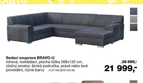 Sedací souprava BRAVO-U