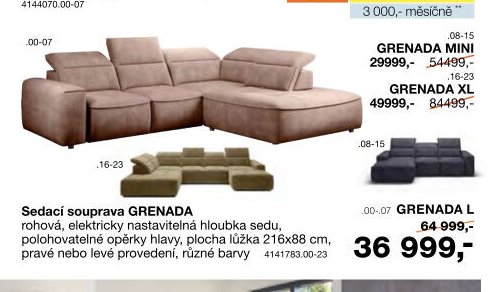 Sedací souprava GREGORY