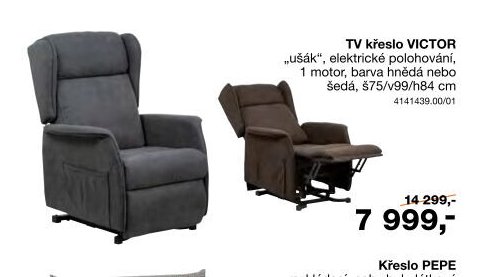TV křeslo VICTOR