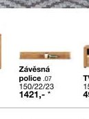 Závěsná police .07