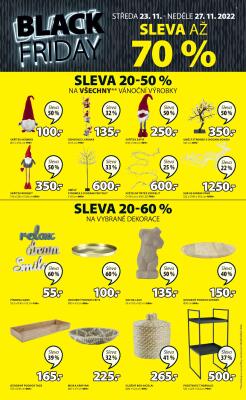 akční leták Jysk 23.11.2022-27.11.2022