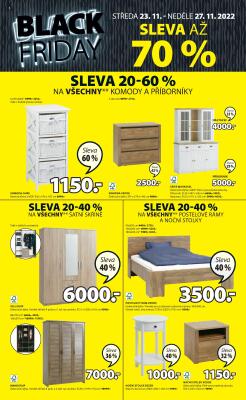 akční leták Jysk 23.11.2022-27.11.2022